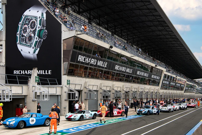 Richard Mille race paddock