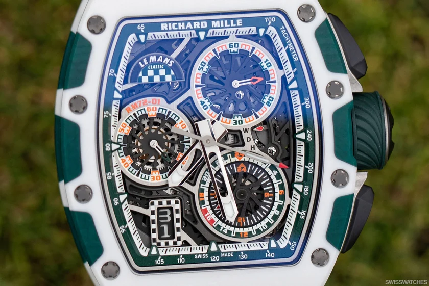 Richard Mille watch macro